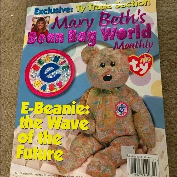 Lot Of 2 Ty Righty 2000 Political Elephant Stars Stripes 6 Beanie Baby MWMT - Picture 8 of 9